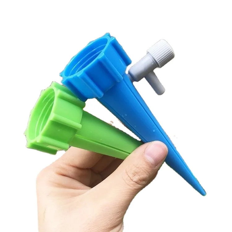 

Wholesale Self Watering Adjustable Stakes Device for Plant Automatic Watering Spikes Irrigation System Auto Drip Bottle Drip, Blue. green etc.