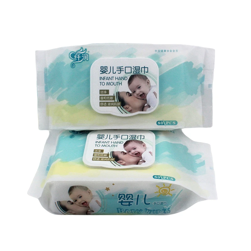 

100% Purfied Water Natural Baby Wipes unscented for baby and adults wipes