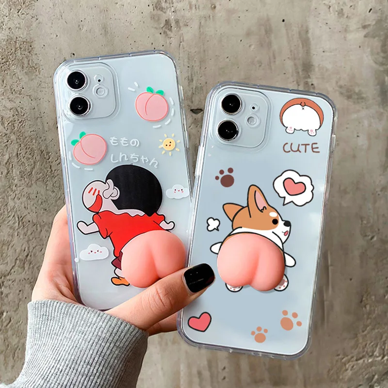 

Cartoon Funny Relieve Pressure Cute Phone Cases For iPhone 13 Soft Silicone Phone Case For iPhone 13 Case Clear