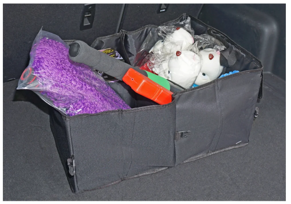 car trunk organizer foldable storage box cargo bag p