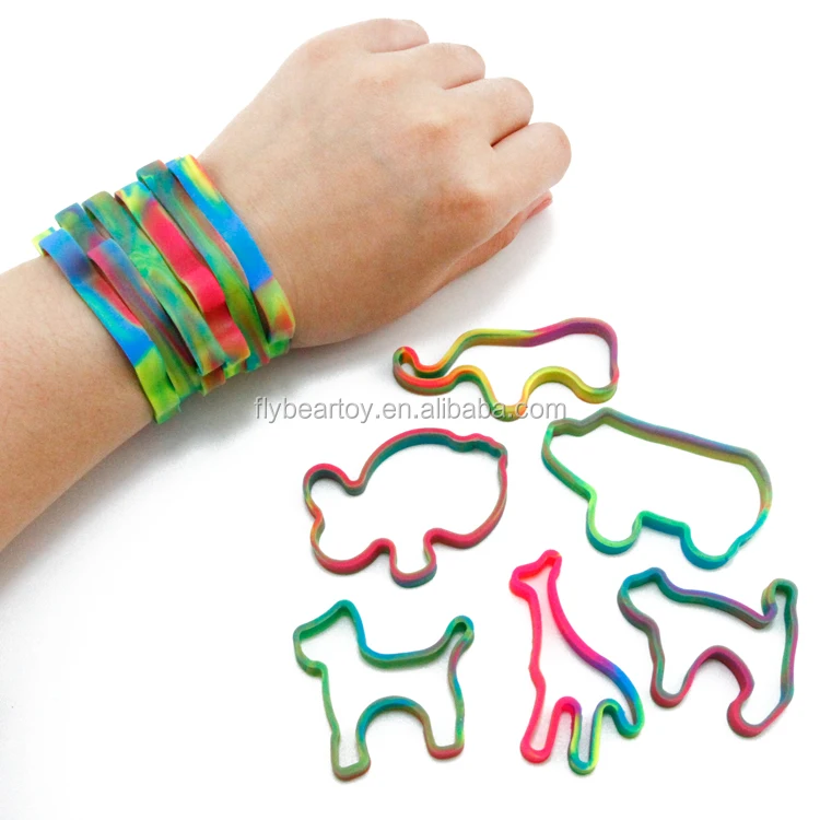 Hot Customized Animal Shape Silicone Rubber Bands Silly - Buy High Quality  Make Animal Rubber Bands,Animal Shape Rubber Band,Silicone Silly Bands  Product on 