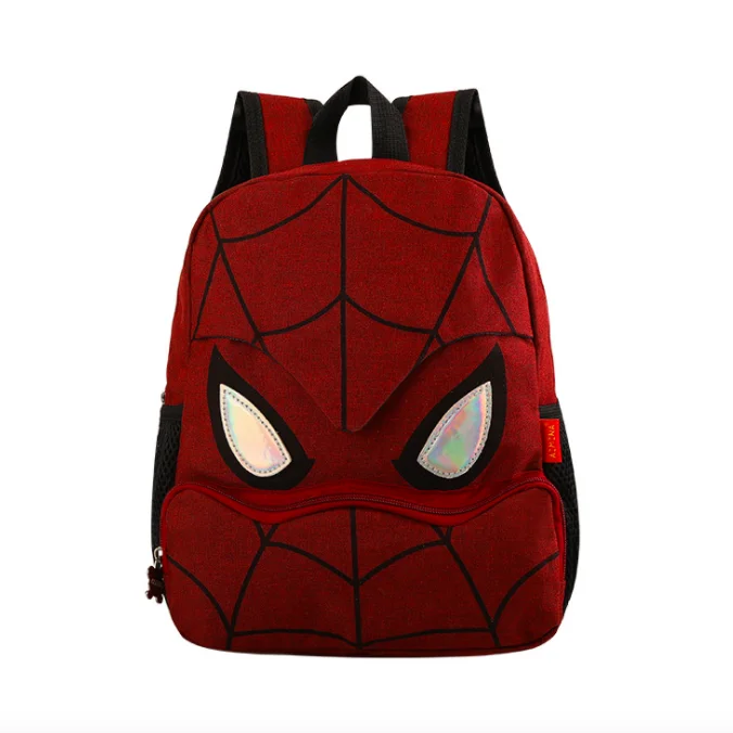 

Wholesale Kids Backpack Cute Animal Cartoon Super Hero Spider Kindergarten Bag Child Water Resistant Cheap School Bag