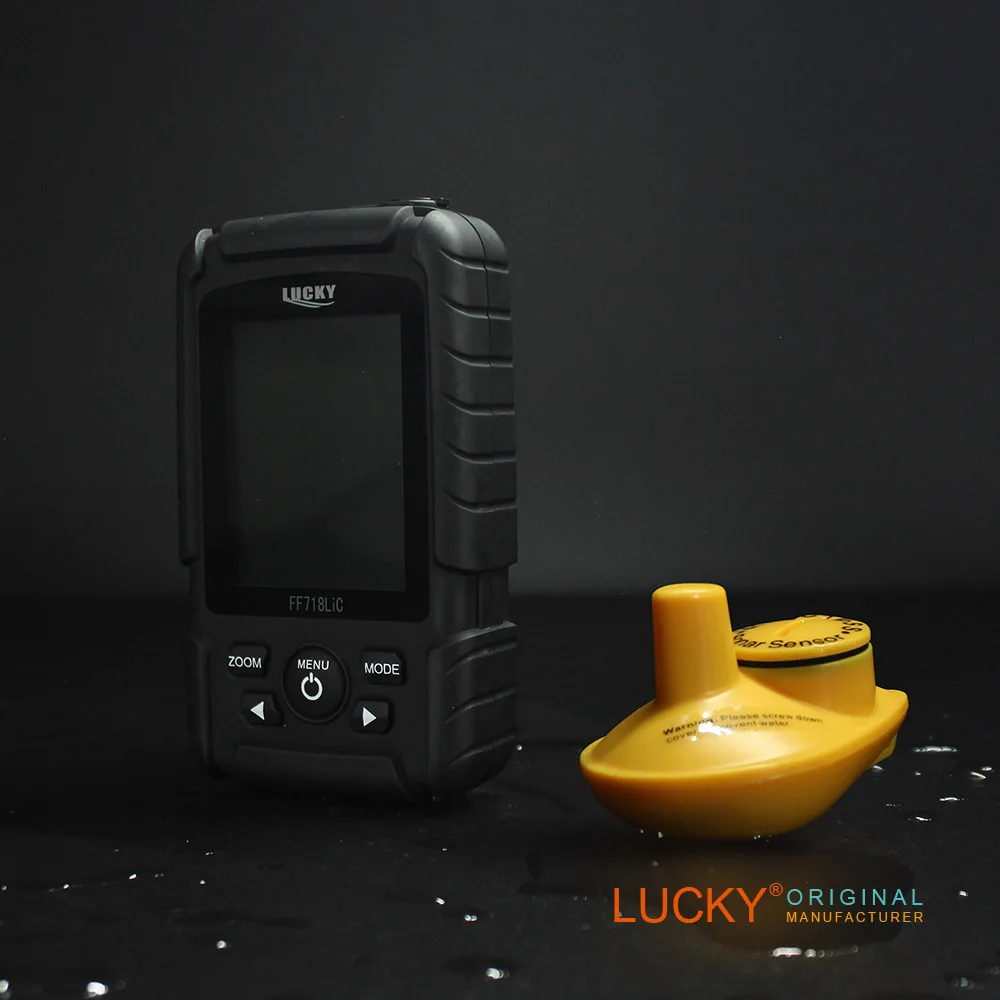 

LUCKY FF718LIC-W Portable Color Screen Wireless Fish Finder With 100M Wireless Range