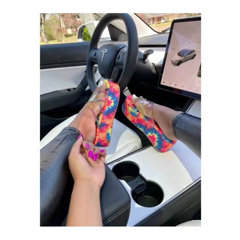 

Fashion Comfortable Thick Bottom High Quality Fashion Bedroom Beach Womans Slippers