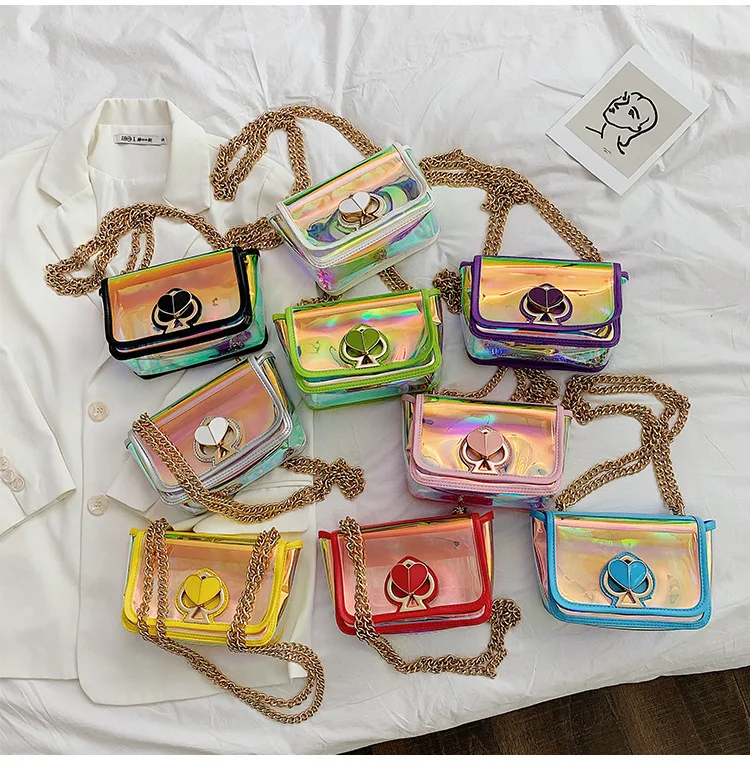 

2021 Handbag Jelly Purse Women Handbags Pvc Small Mini Handbags Kids Candy Jelly Bags