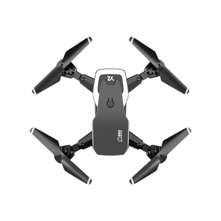 

2021New S60 Drone 4K Profesional Hd Wide Angle Camera 1080P Wifi Fpv Drone Dual Camera Height Holding Drones Camera, Black