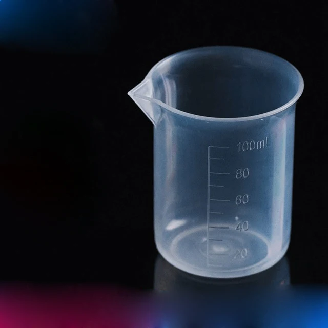 

Plastic Heat Resistant 100ml Scale Measuring Cup, Transparent