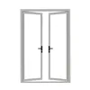 Aluminium Double Glass Swing kitchen Interior Flush Door