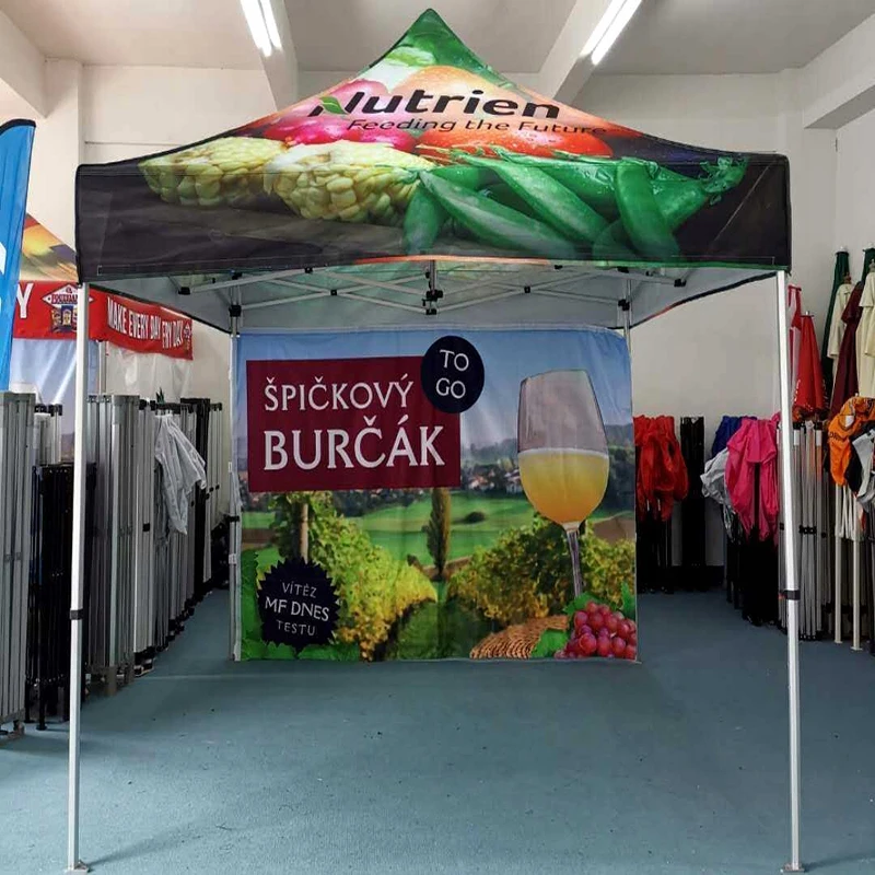 

fruit sale aluminum 3X3m outdoors display top tent