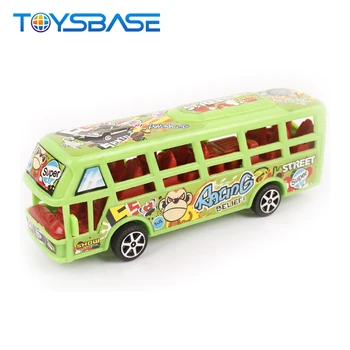 plastic toy bus