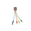 Bespoke 2D or 3D new design 3 in 1 / 4 in 1 multi usb fast charger cable custom logo