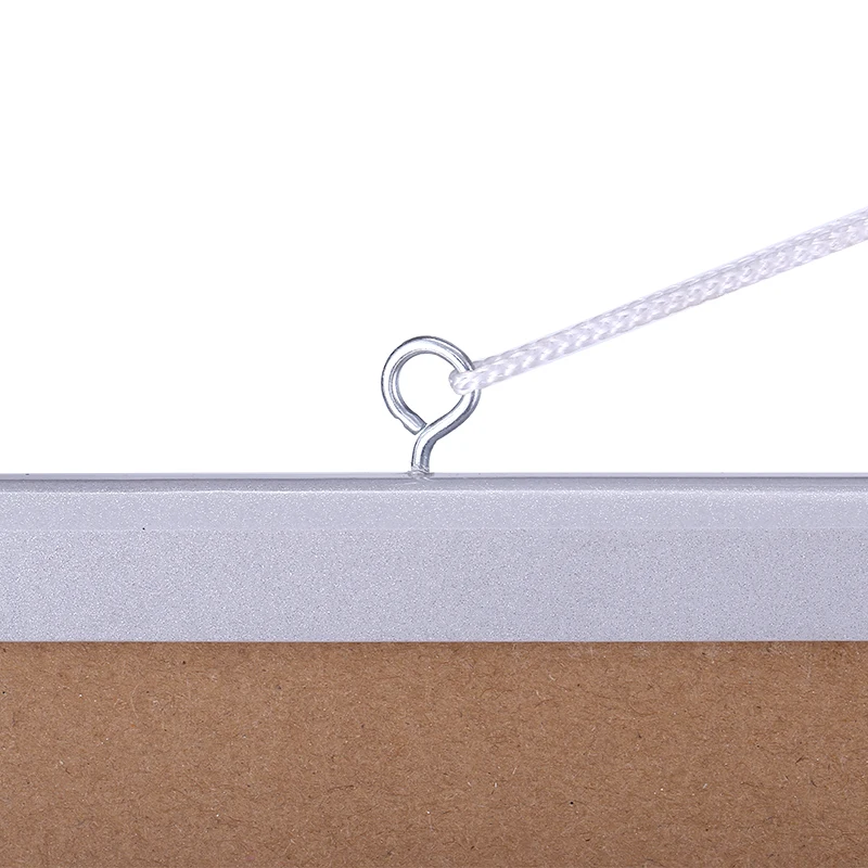 
Amazon customized wooden frame wall decorative cork pin bulletin board 