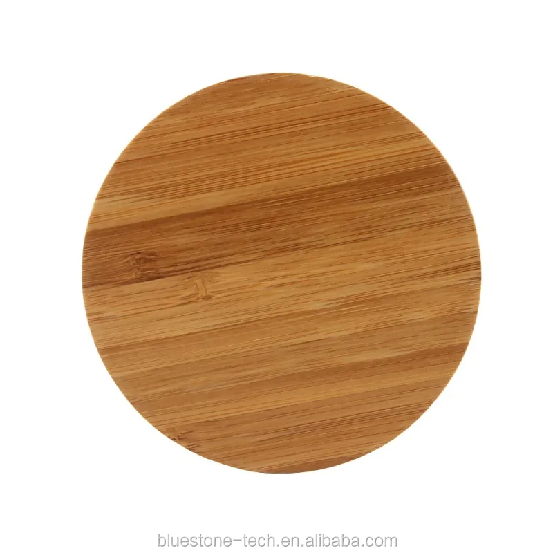 

Bamboo chip wireless quick charger 10w gas fast wireless charging board for iPhone X XS MAX XR 8 8P For samsung Galaxy S8 Series