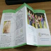 2019 Glossy tri -folding brochure, magazine, flyer, book CMYK printing