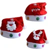 Wholesale good mini fancy Santa Claus snowman elk party decoration christmas hats for kids