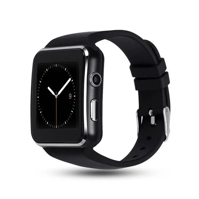 

New Arrival X6 Smart Watch with Camera Touch Screen Support SIM TF Card bt Smart wristband LOW MOQ for samsung xiaomi apple huaw