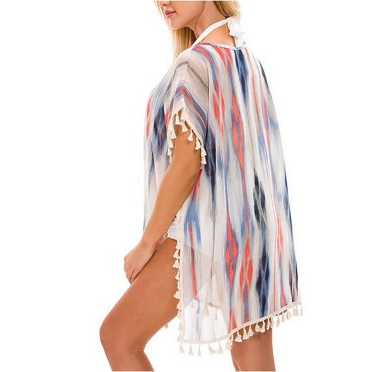 

silk kimono pattern woman beach cardigan costumes kimono