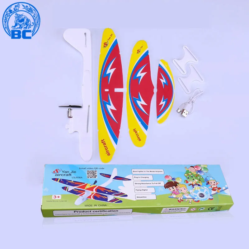 
hot sale Foam EPP Airplane Hand Throwing Electric aircraft model for kids toy 