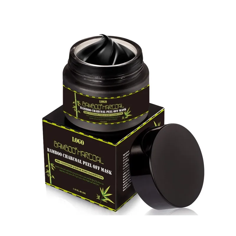 

Custom Service Blackhead Remover Bamboo Charcoal Peel Off Black Face Mask