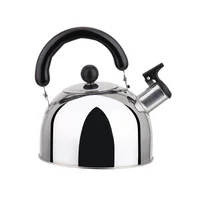 

High Quality Stainless Steel Flat Bottom Tea Pot Whistling Kettle