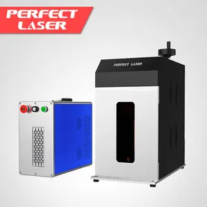 Factory supply 20w 30w 50w 100w fiber laser marking machine with rotary
