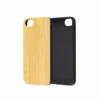 Blank Wood Custom Laser Logo Mobile Phone Case With SIM Card Groove For iPhone X