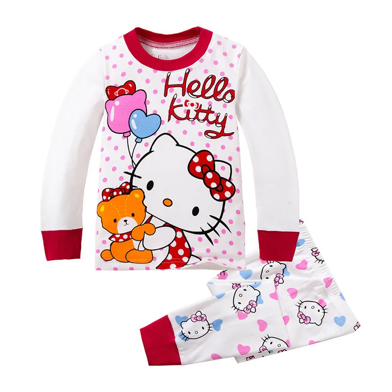 

Children's home service cotton long-sleeved print pajamas, Pictrues