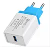 EU Plug Single USB Port Charging Adapter Phone Quick Charger Wall Charger qc 3.0 5v 3A Charger