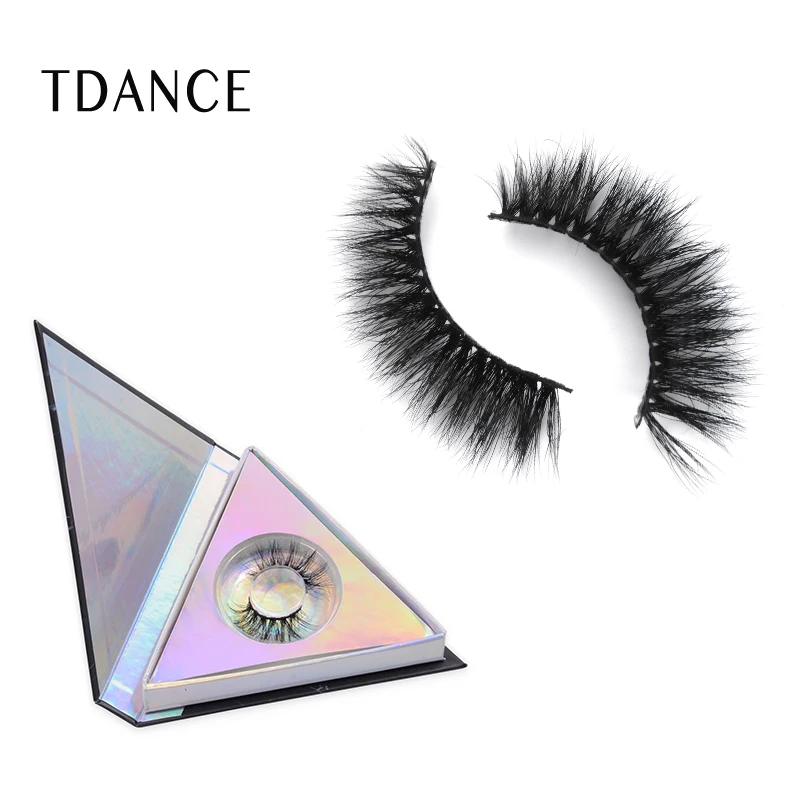 

Own Brand 100% Handmade private label 3D Mink Eyelashes, Black color