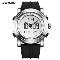 

SINOBI Men's Digital Watch Men Chronograph Wrist Watches Male Waterproof Quartz Sports Running Watch Clock Relogio Masculino