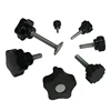 Stars plastic knob with M8 M10 M12 bolt