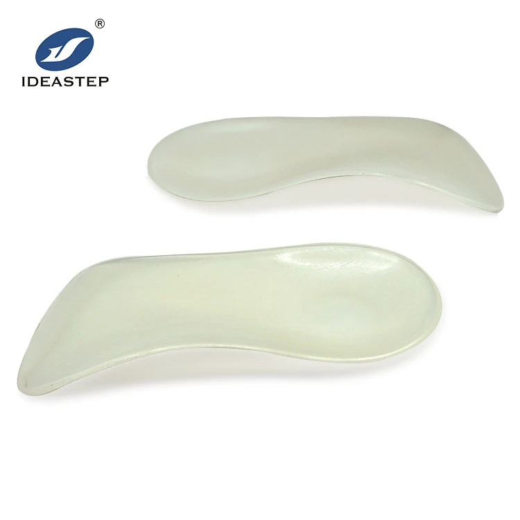 

Factory wholesale tpu insole plastic shell and heatmoldable arch support 34 orthotic shell thermoplastic insoles for custom made, White and transparent