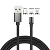 Wholesale multi type-c IOS micro magnet charger data cables 3 in 1 magnetic usb cable for iPhone for samsung