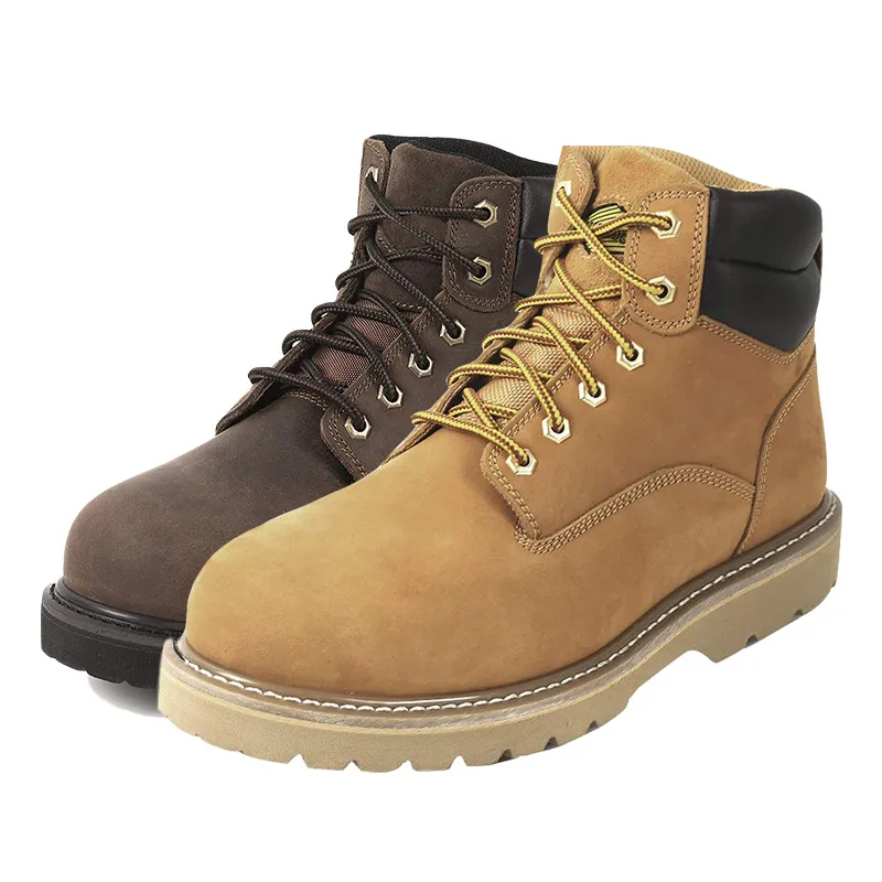 

Yellow Composite Toe Waterproof Anti Puncturation Ranger Safety Shoes Boot