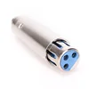 3 Pin Xlr Female To Rca Female Mic Microphone Cable Cord Adapter Plug Connector Adpter