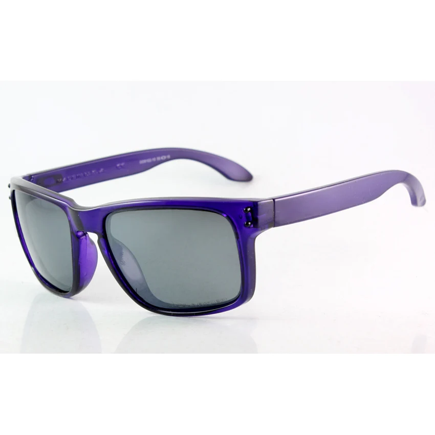 

Fashion Sports Sunglasses Designer Sunglasses Men's/Women's Brand oakey HB 9102 Clear Purple Sunglass Grey Lens Polarized, N/a