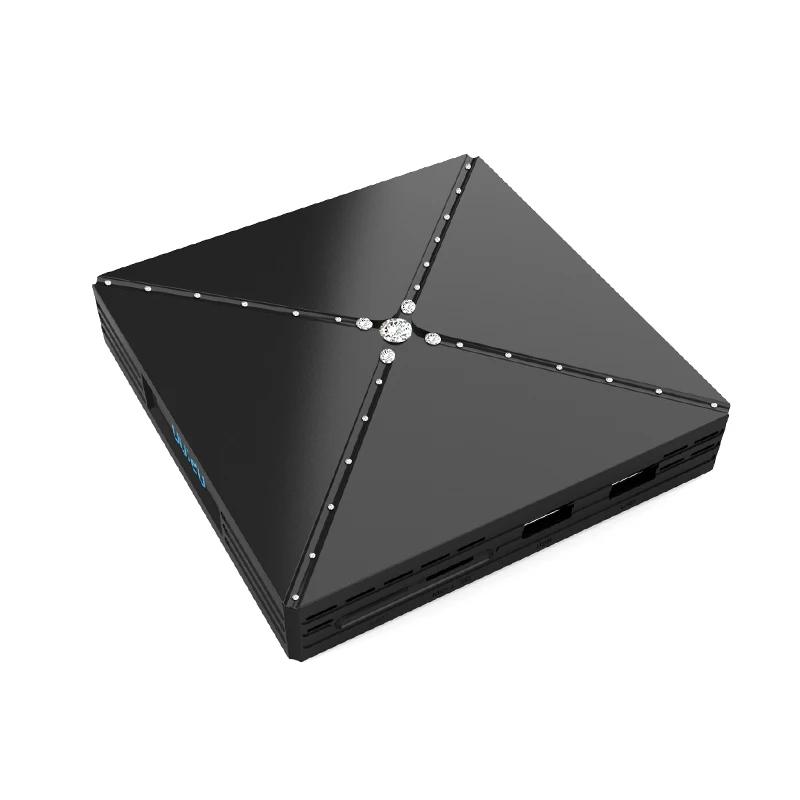 New Gifts RK3399 4G+64G Android TV Box YSE Diamond with 2.4G/5G Dual Wifi