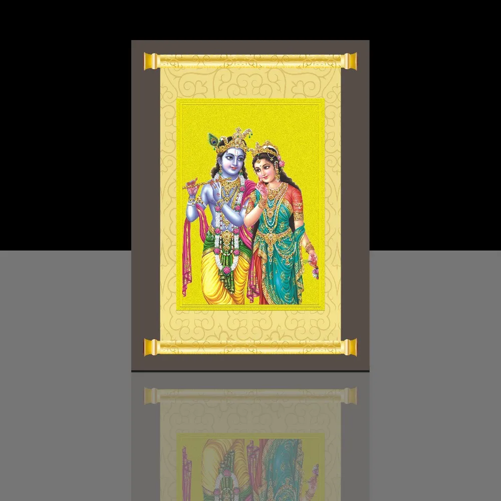 35*50cm Gold Hindu God Picture Gold Foil India Poster Buy Gold Hindu