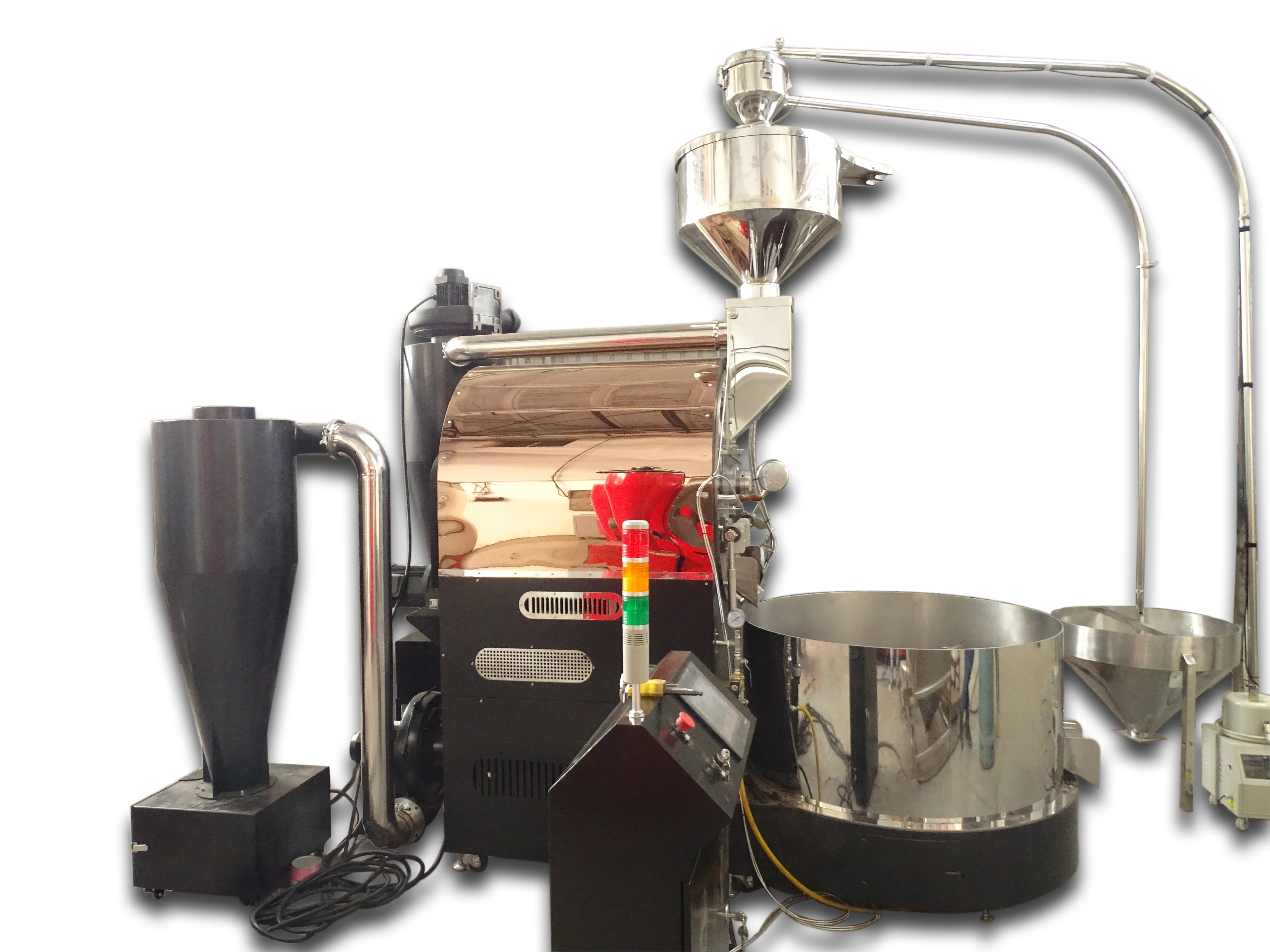 
Automatic 60 kg coffee roaster dongyi manufacturers industrial coffee bean roaster with cooling tray boca boca coffee bean roast 