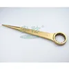 High neck crowbar Spud Ring 12pted Offset Handle Deep Forged DIN837 Non Sparking Tools