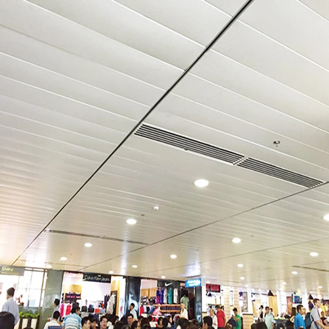 Metal Simple Strip Ceiling Designs For Shop Buy Strip Ceiling