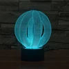 Wholesale Acrylic Night light Battery wireless control Night light3D Pattern led small night light for children
