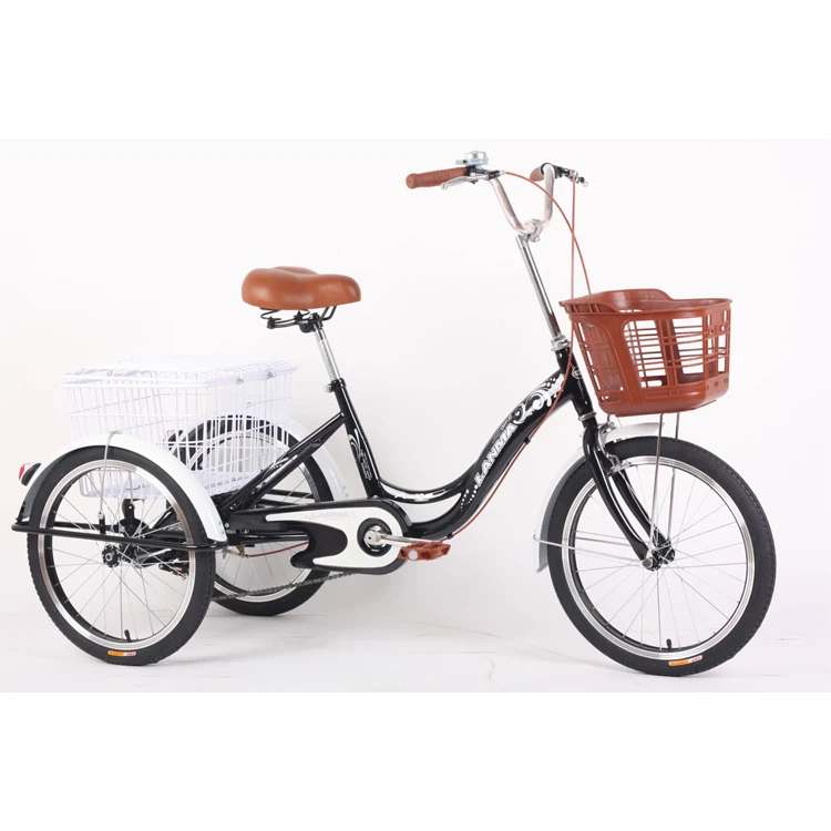 Details about   Secondhand 24" 8 Speed Adult Trike Tricycle 3-Wheel Bike w/Basket for Shopping 