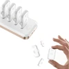 Mini Power Bank Magnetic Portable Charger 1200mAh For Emergency Charging With 8000mAh Power Bank Base LED Light