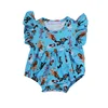 Cute Baby Romper Set The Lion Cartoon Prints Baby Girls Cotton Jumpsuit For Sale Suitable 0-24m Baby Summer Clothes