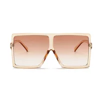 

Fashion 2019 Sunglasses Woman UV400 Big Frame Sun glasses Custom Logo gafas de sol S091