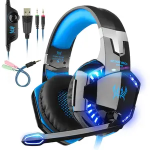 Wholesale Each G2000 Dropshipping PC PS4 Gaming Headset headphones with Microphone