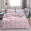 Soft Flower Quilt Cover Wholesale 4 Pcs Toucan Duvet Cover With Pillowcase Tropical Plant Pineapple Bedding Sets