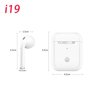 i19 TWS Wireless Earphones Touch Control iPhone & Xiaomi