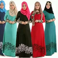

islamic Abaya Dresses Arab Ladies Caftan Kaftan Malaysia Abayas dubai turikish ladies Clothing women muslim dress